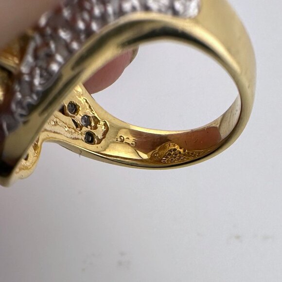 Marquise Cut 1.00 Ct Diamond Cluster Ring Size 8 - Picture 11 of 16